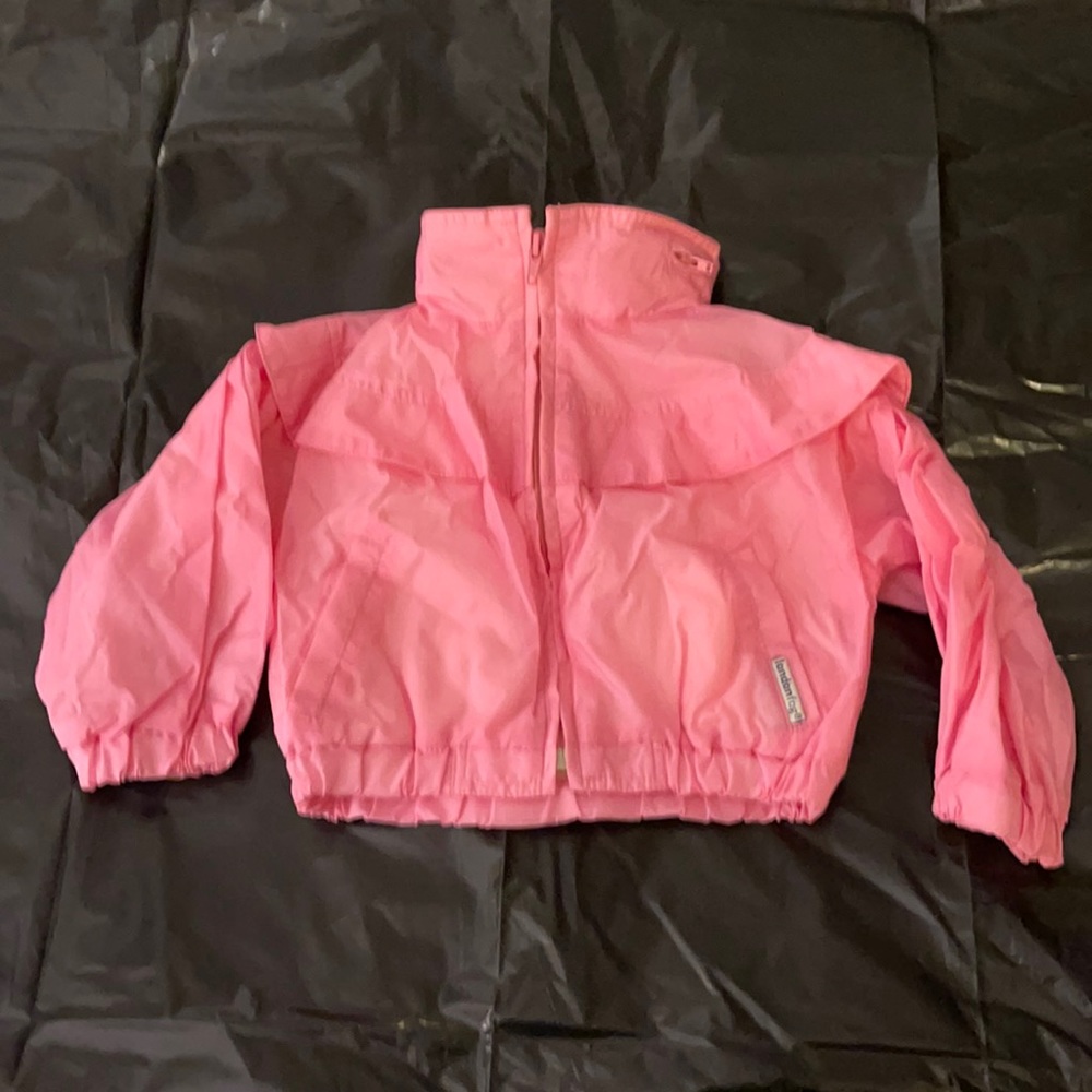Girls London Fog zip front jacket